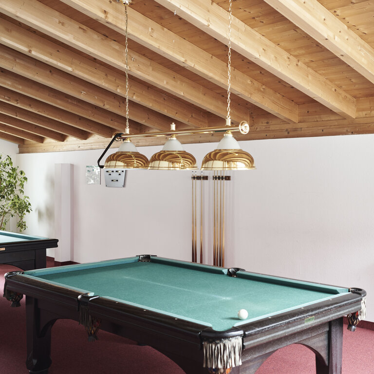 Billard Raum im Alpreflect
