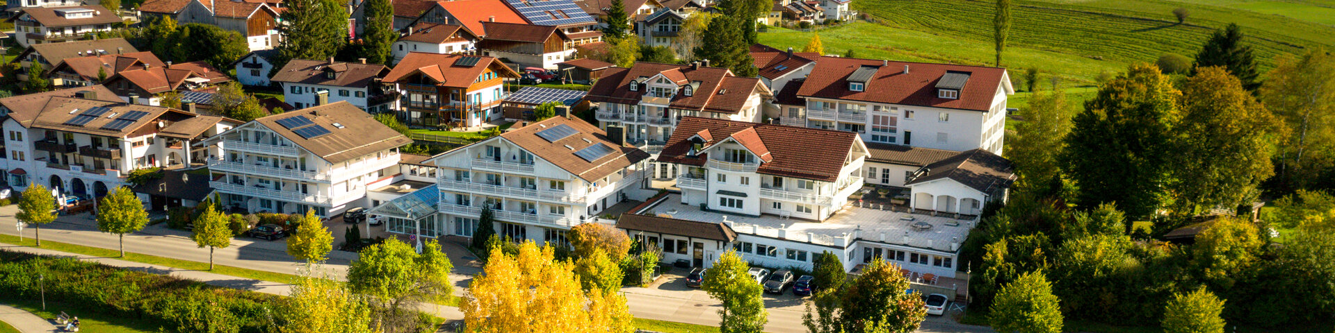 Kneipp Sanatorium Moest in Füssen von oben